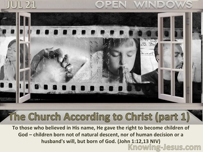 The Church According to Christ (part 1)